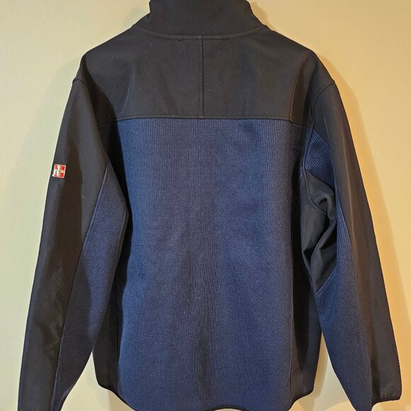 Swiss Tech Men's Ribbed Full Zip Jacket - Size L - Picture 2 of 7